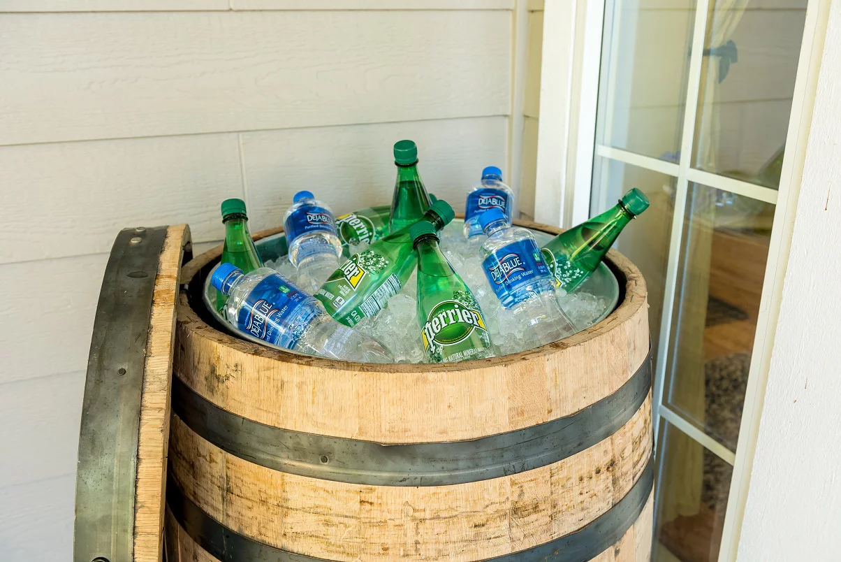 Authentic Whole Oak Whiskey Barrel, Repurposed