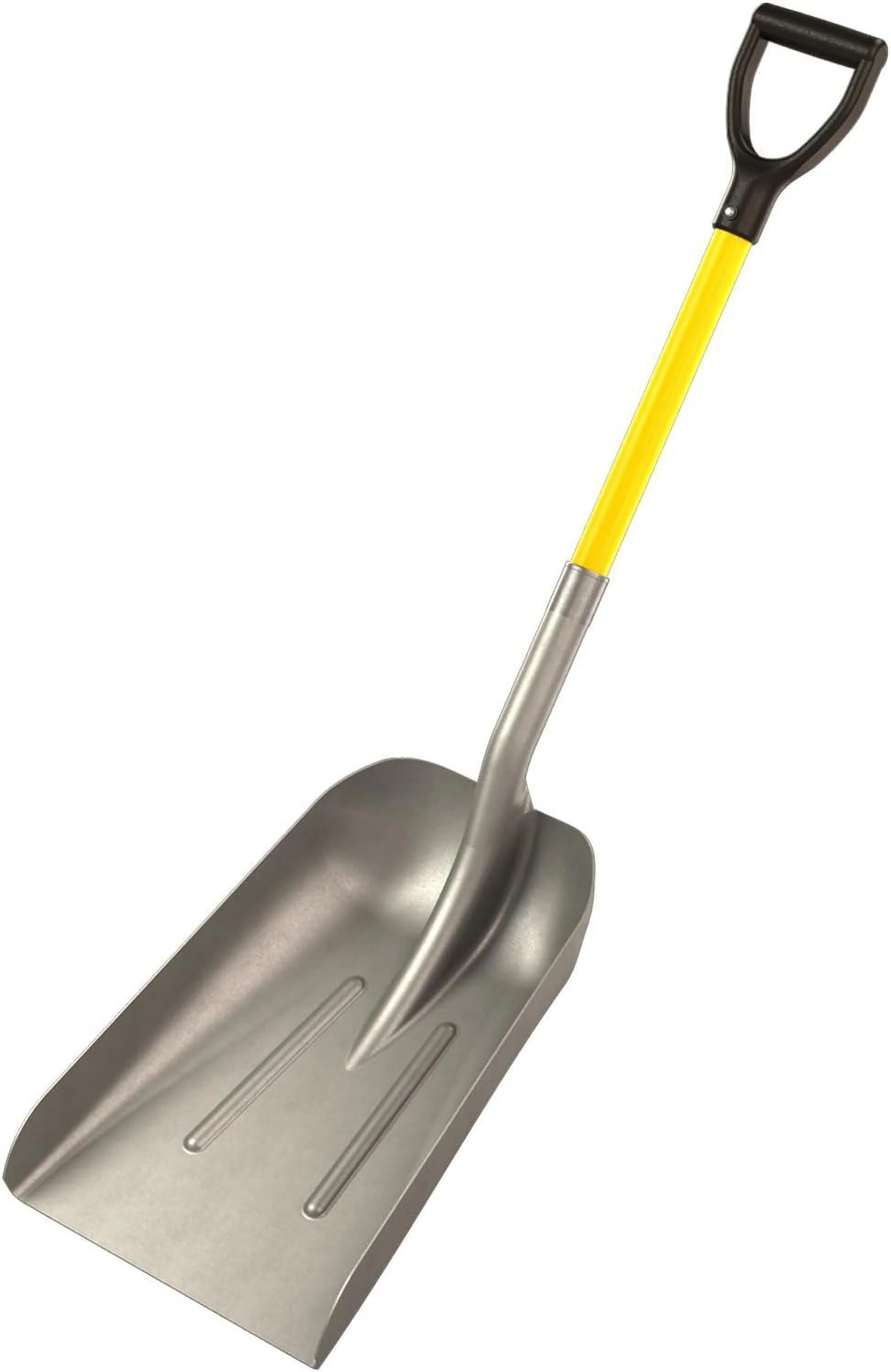 Bon 84-688 Western Blade Aluminum Shovel With 27-Inch D Fiberglass Handle