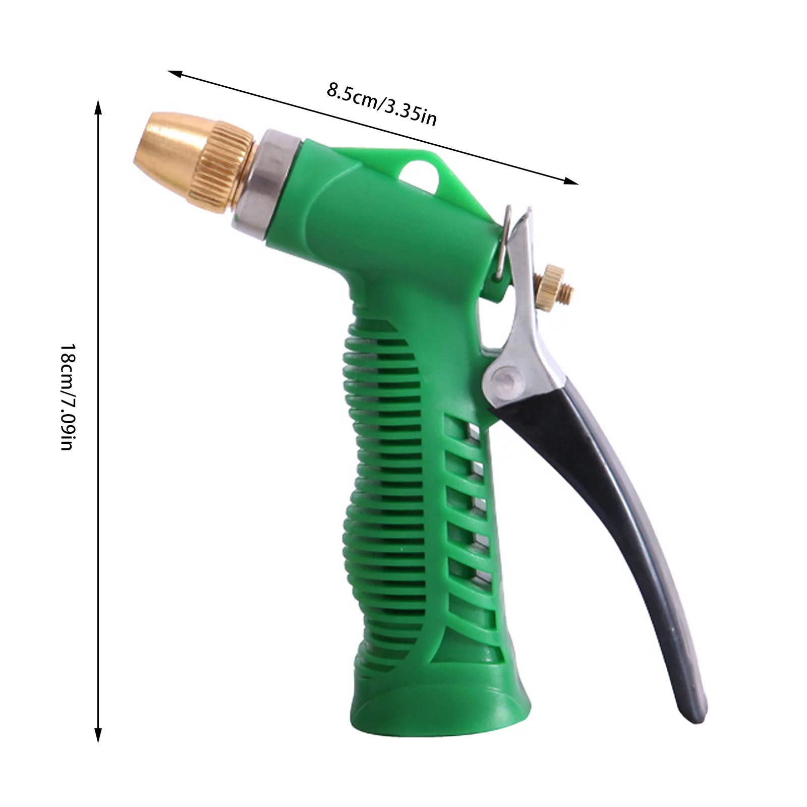 Household Car Wash Nozzle Tied Card Garden Nozzle Car Wash Tool High Pressure Water Hose Nozzle for Garden Hose Hose Head for Gardening 20 Ft Hose with Sprayer High Pressure Water Hose Nozzles