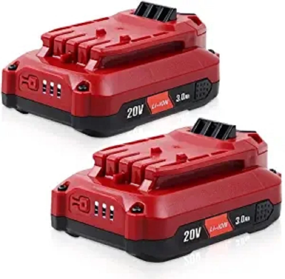 TenHutt 3.0Ah 20V Replacement Lithium Battery for Craftsman V20 CMCB202 CMCB202-2 CMCB204 CMCB205 CMCB206 (2PACK)