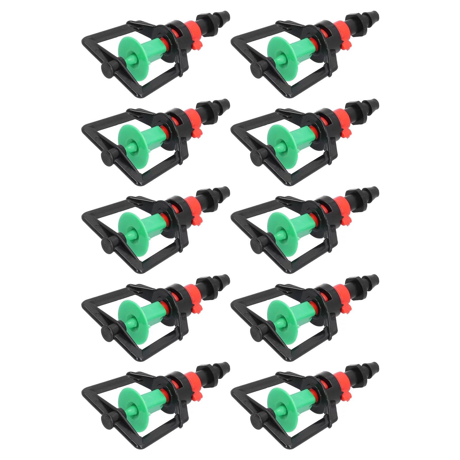 Goldmeet 10 Set Rotating G Type Micro Nozzle Plants Watering Sprinkler Refraction Spray Nozzle for Greenhouse