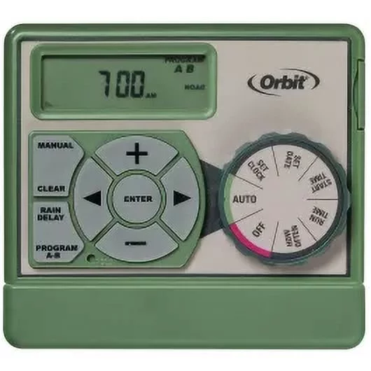 1PC Orbit Irrigation 57594 Watermaster Four Station Standard Indoor Timer