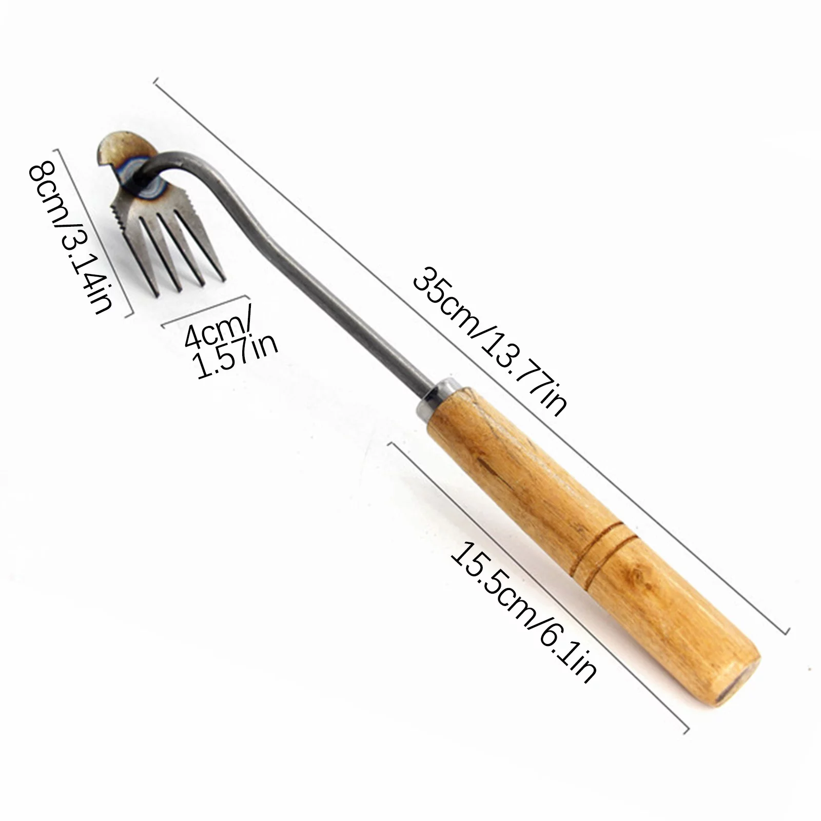 Shldybc Weed Puller Tool, Good Garden Hook Weed Pulling Tool, Portable Garden Weeder Tool Household Small Shovel Vegetable Shovel Grass Device