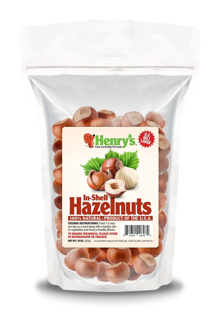 Fresh Hazelnuts in the Shell