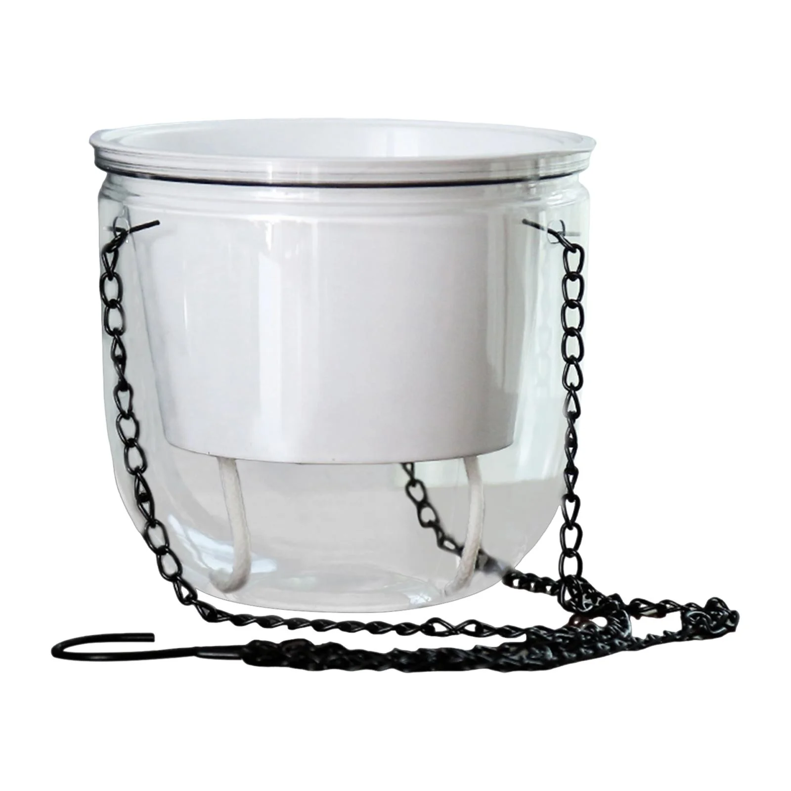 jicheng Plant Pot Self Watering Flower Planter for Terrace Indoor and Outdoors Office