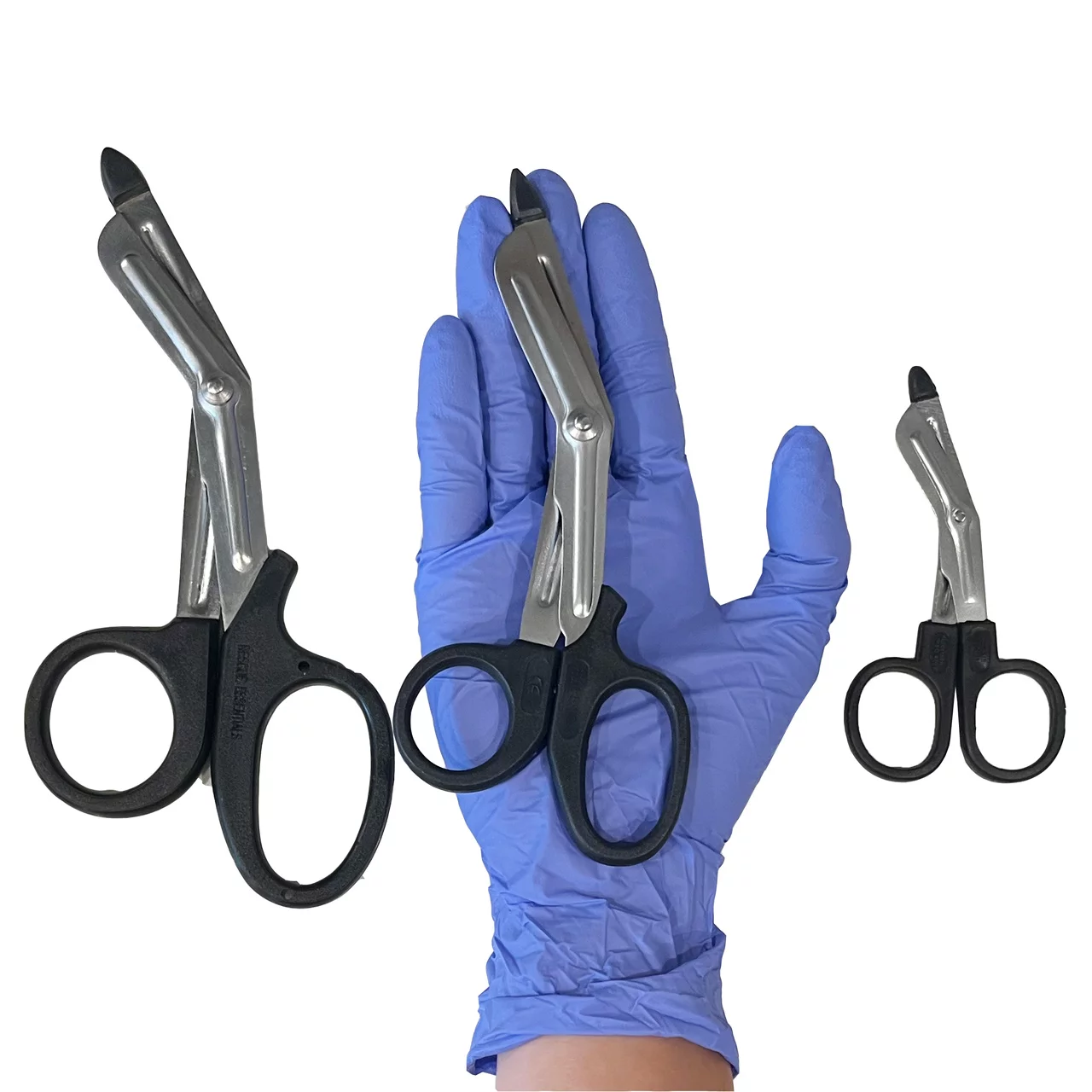 SHEARS; EMT COMBO 3X, All feature serrated blades, blunt protective ends and penny-cutting power. By Rescue Essentials