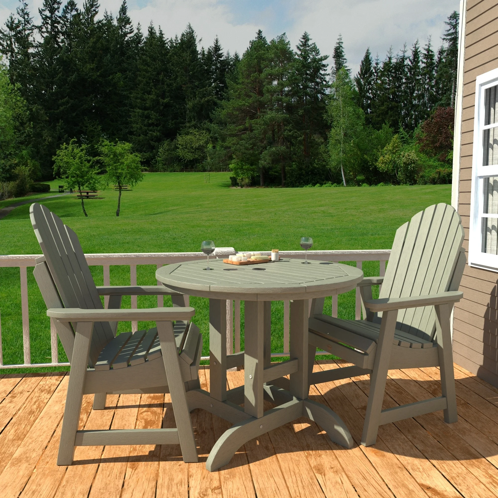 highwood Hamilton 3-piece Outdoor Dining Set - 36