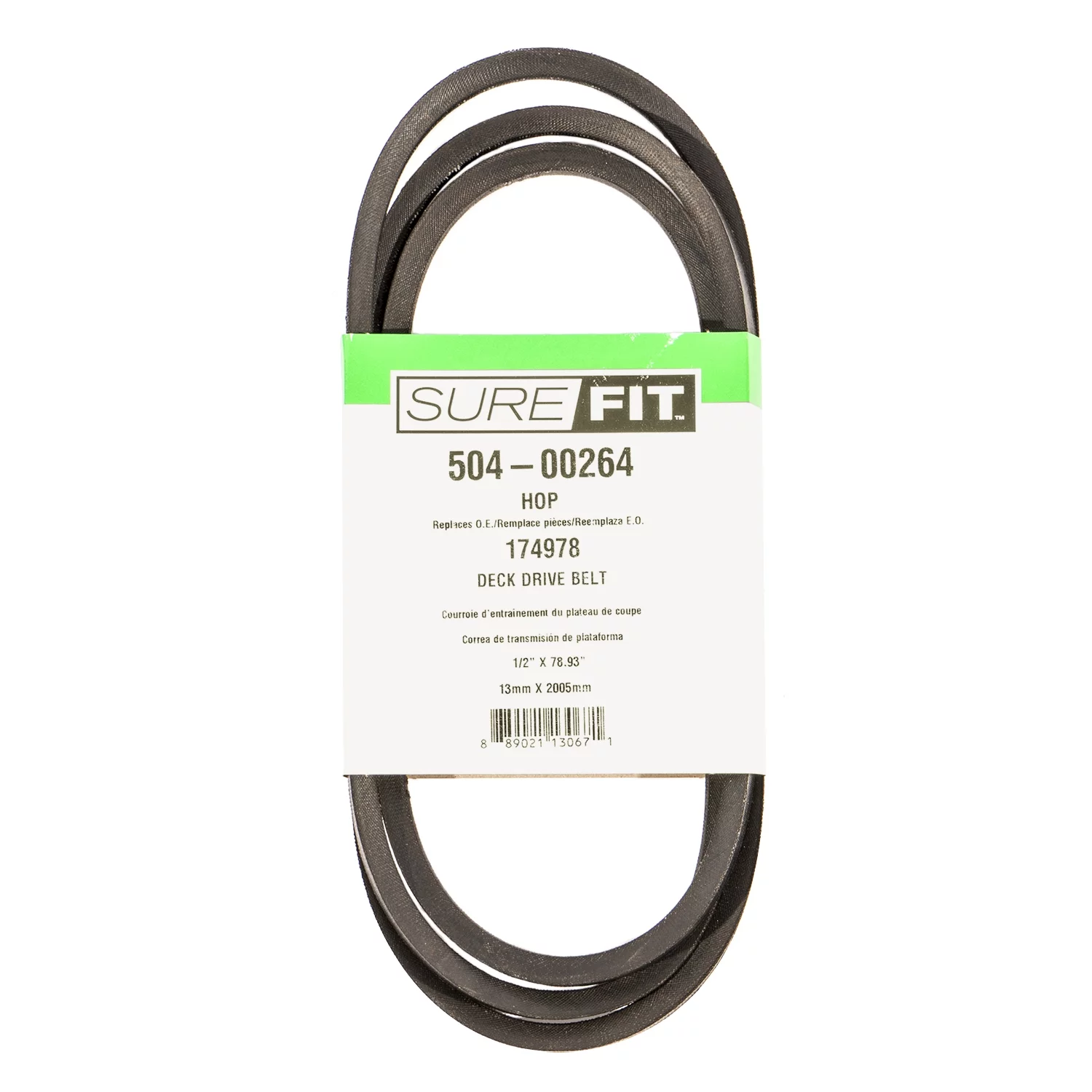 SureFit Deck Drive Belt Replacement for Husqvarna Craftsman AYP 174978 LT1536 LTH1536 36