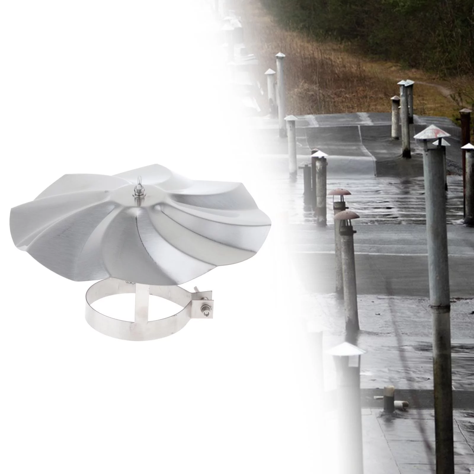 Chimney  Pipe Cap Chimney Cap Flue Cap Rainproof Cap