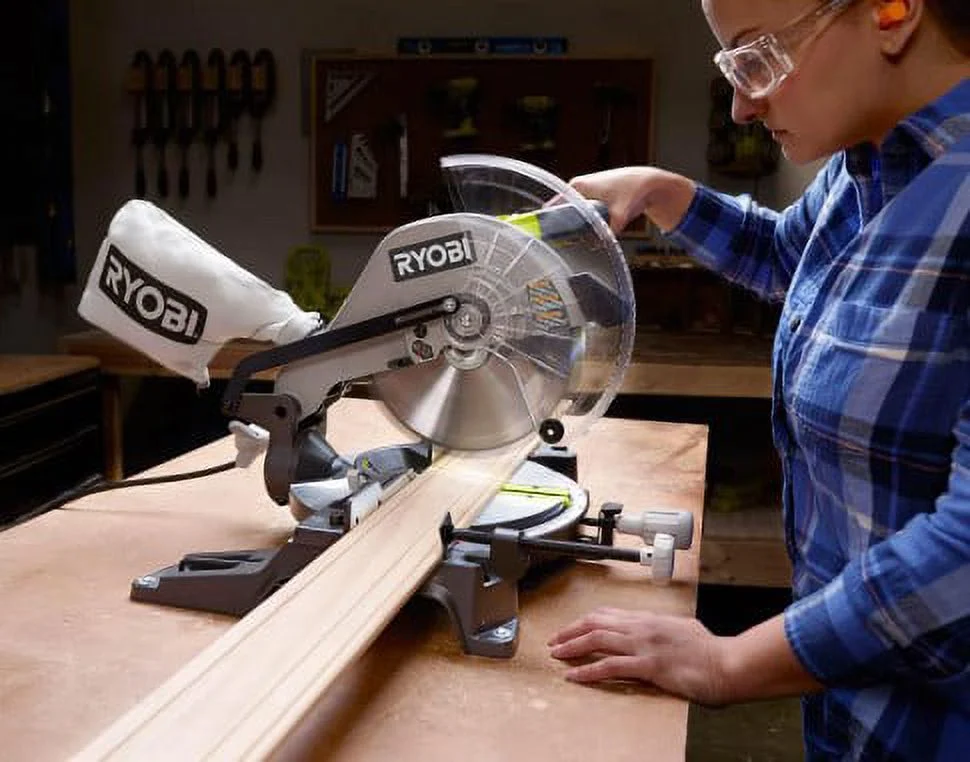 Ryobi 10 in. Compound Miter Saw with LED