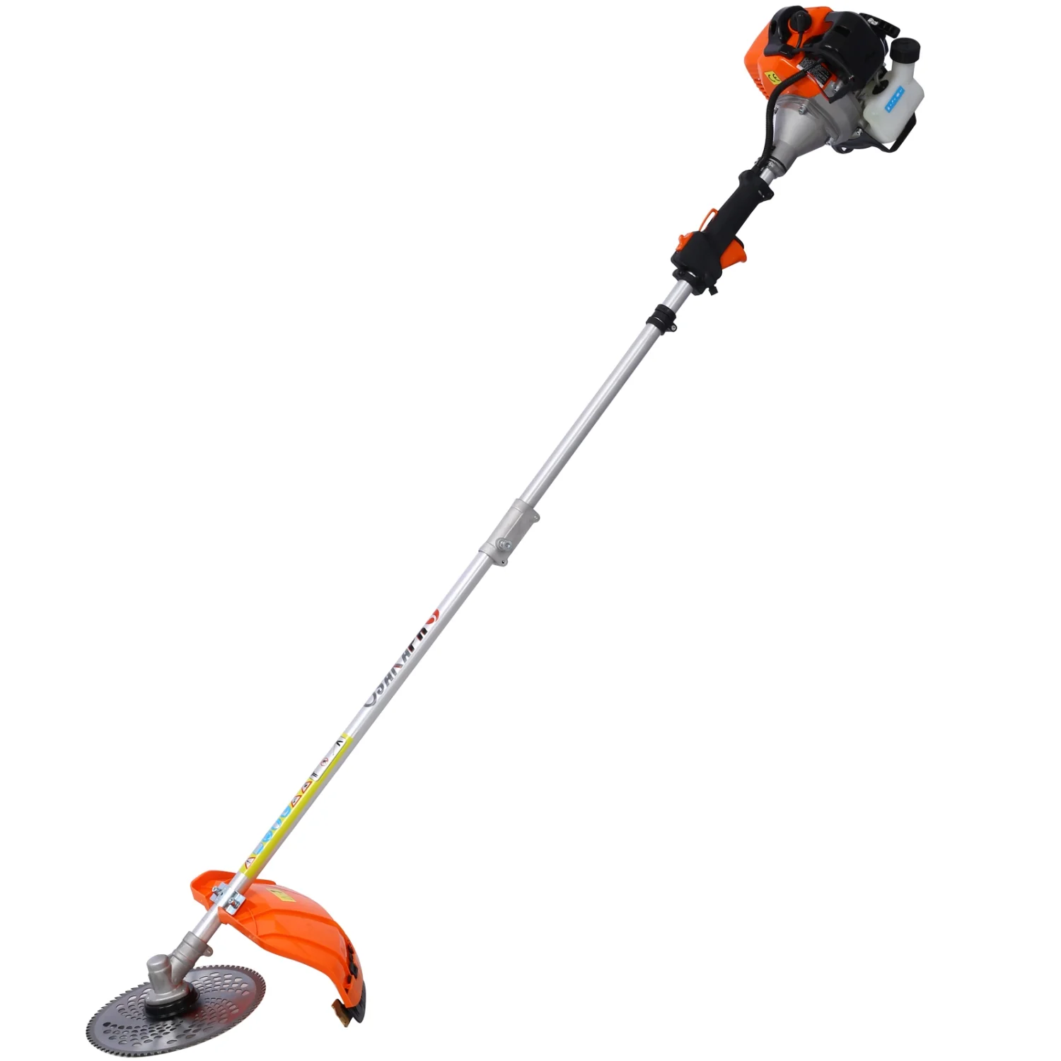 EPA Compliant 56CC 2-Cycle Multi-Functional Garden Tool System with Gas Pole Saw  Hedge Trimmer  Grass Trimmer  Brush Cutter - Versatile and Efficient 8 in 1 Trimming Tool