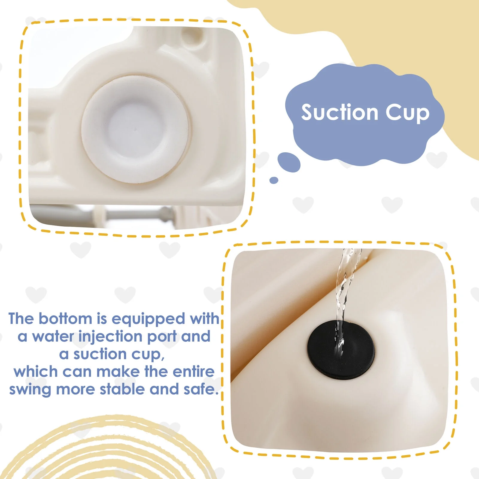 6 in 1 Toddler Slide Swin Sets,Kid Playground Climber Slide Playset,Freest Slide