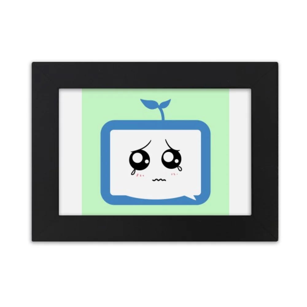 Saplings Injustice Small TV Face Original Desktop Photo Frame Ornaments Picture Art Painting