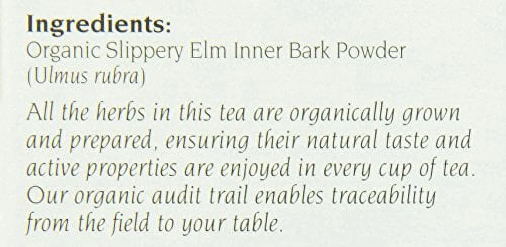 Celebration Herbals Slippery Elm Bark Powder Bulk Tea Caffeine Free 40 g