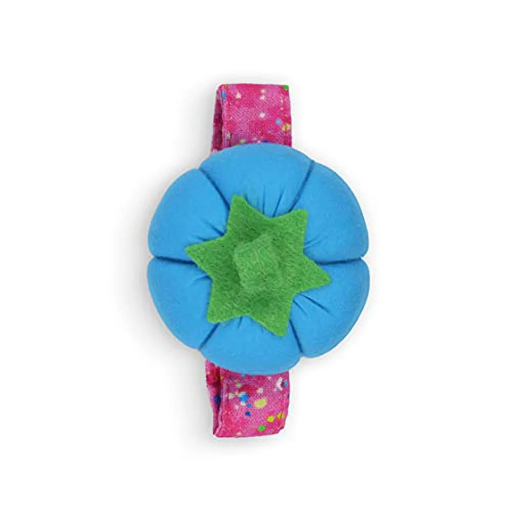 Dritz Wrist Tomato Pin Cushion with Adjustable Strap