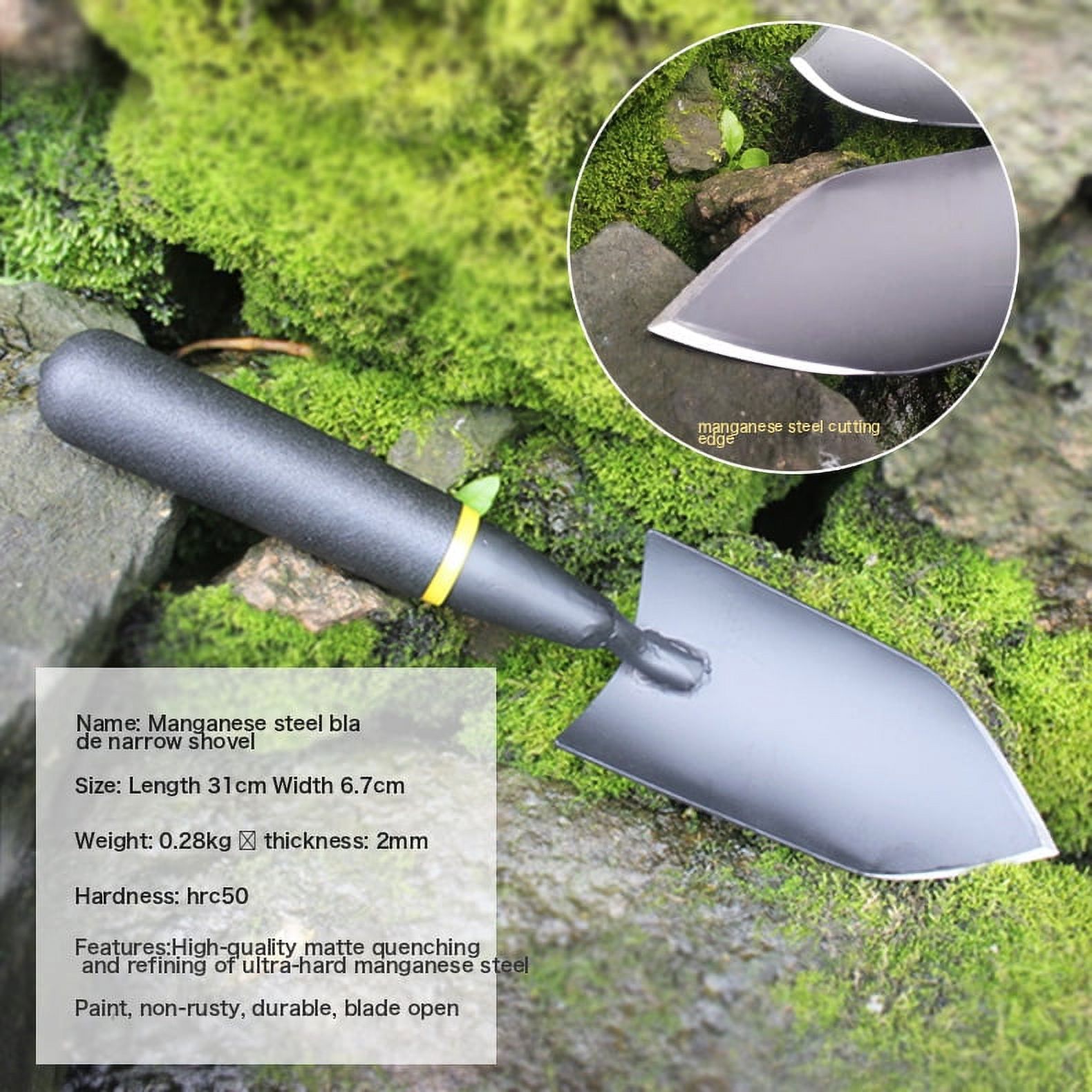 Small Black Shovel Set Of Four Gardening To Catch The Sea Tools Turning Soil Planting Tree Shovel Rake Large Shovel Hoe Planting Flowers