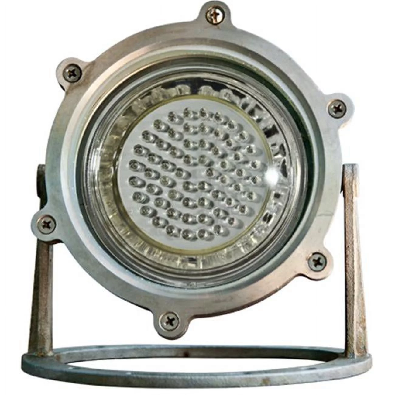 Dabmar Lighting  Stainless Steel LED Pond & Fountain Underwater Light - 6 x 6.50 x 6.50 in.