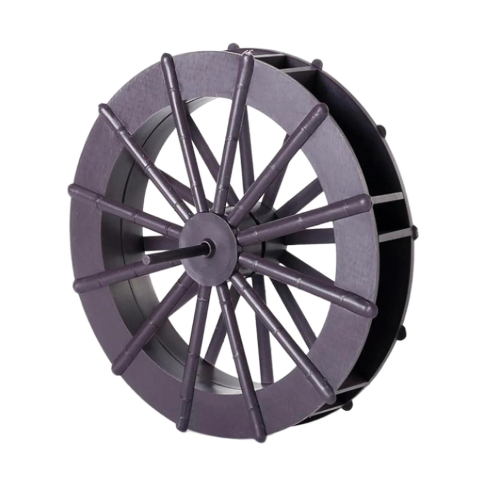 CUTICATE 4X Water Fountain Rotation Wheel DIY Water Wheel Model Fountain Feng Shui Wheel