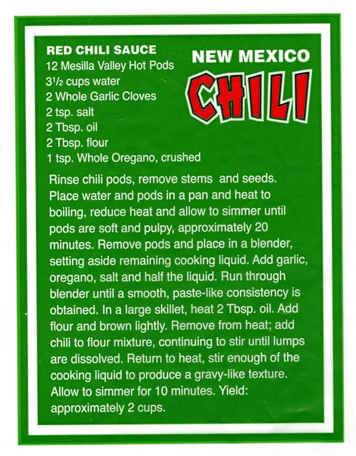 Barker's Hot Red Chili Pods From Hatch, NM - 8 oz
