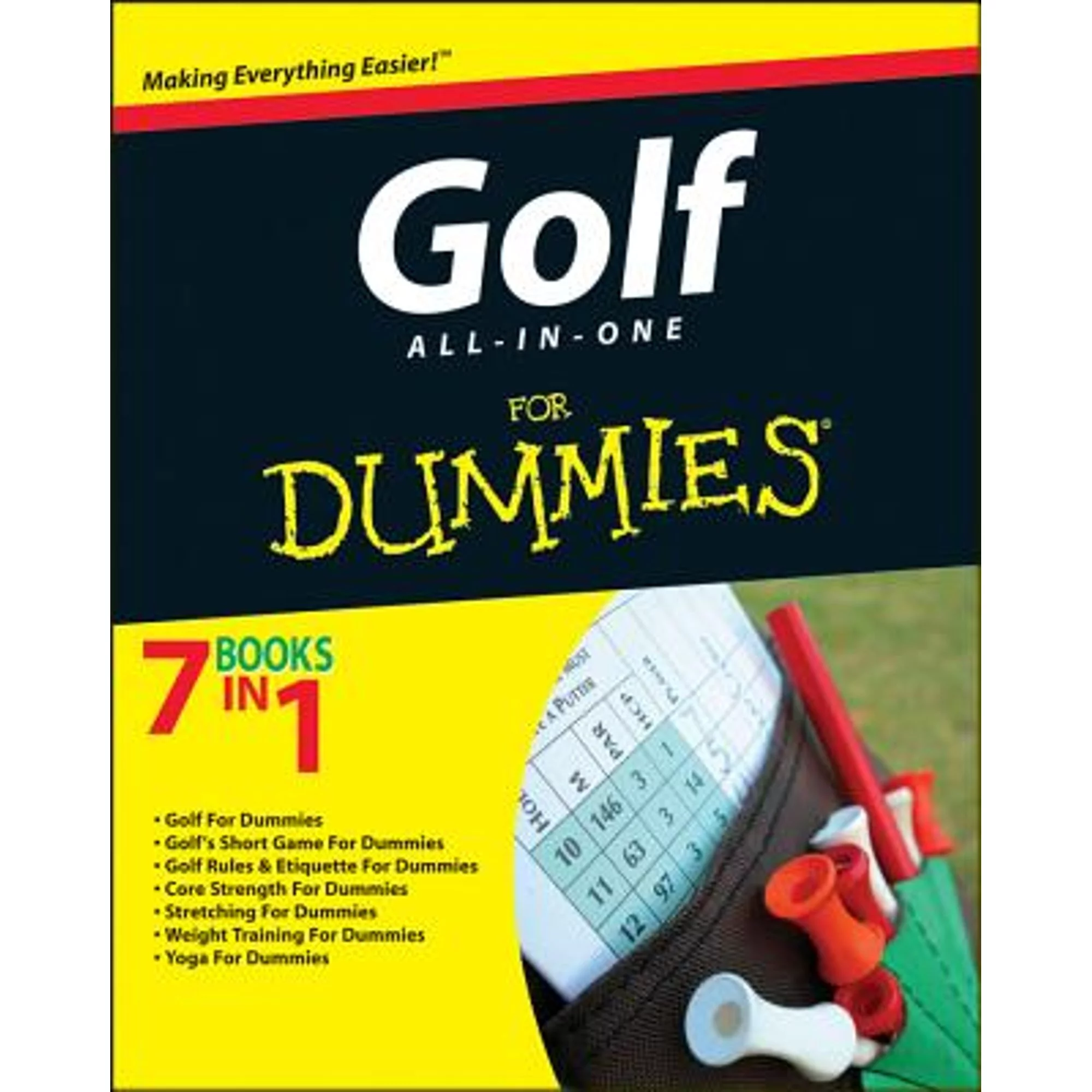 Pre-Owned Golf All-In-One for Dummies (Paperback) by The Experts at for Dummies