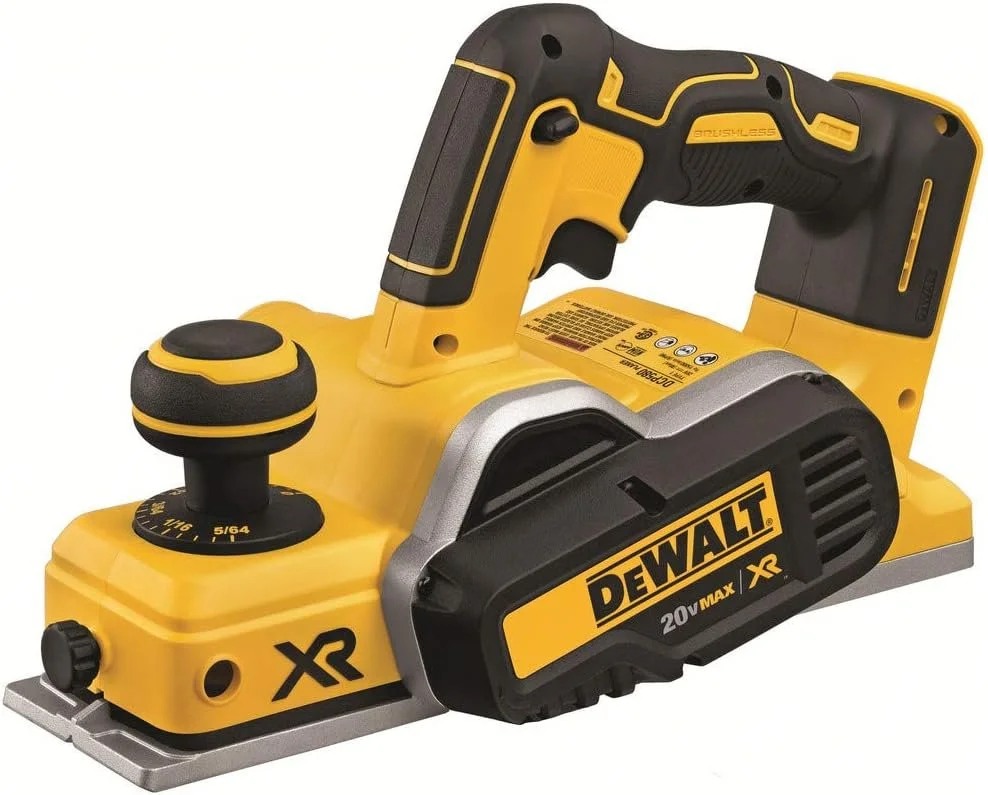 DEWALT 20V MAX Planer, 30,000 Cuts Per Minute, 2 mm Cut Depth, Brushless Motor, Bare Tool Only DCP580B
