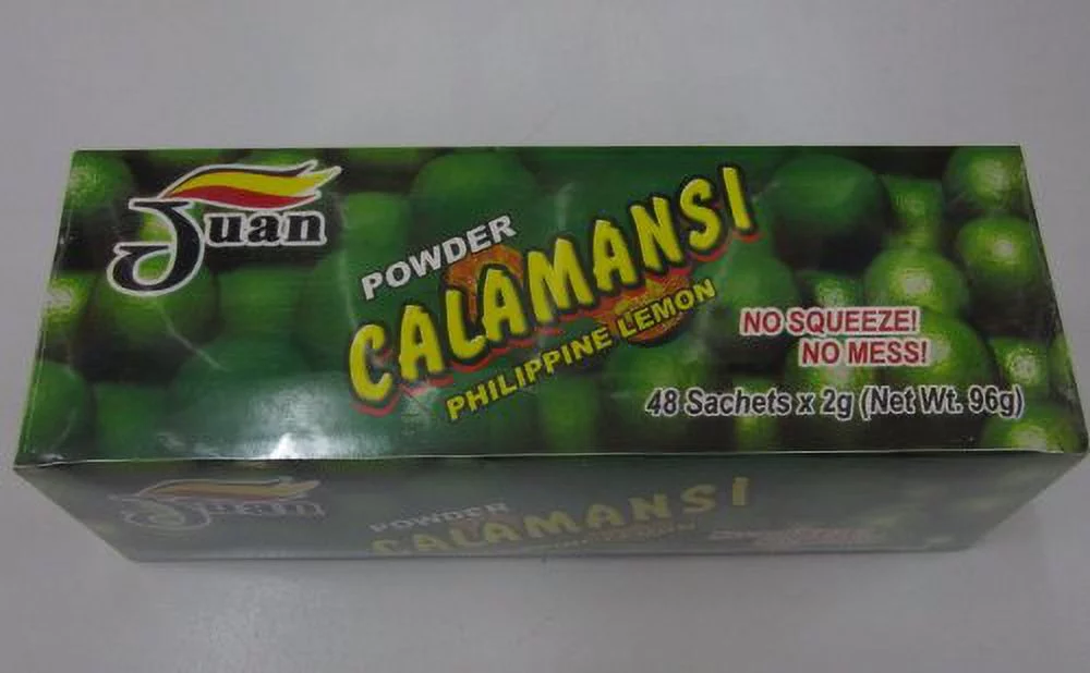 Powder Calamansi  Lemon 48 Sachets In A Pack Net Wt. 96G