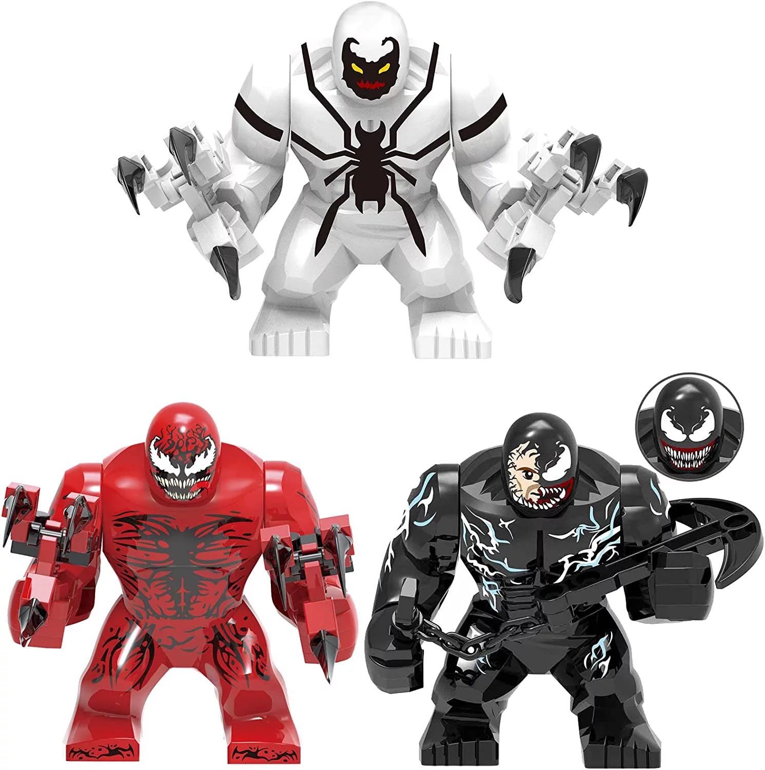 9 Pcs Birthday Cake Topper Action Figures Toy PlaySet Collectible Toy Figure Kit Building Block figures Battle Building Anime Collectible Set Movies Fans Toy