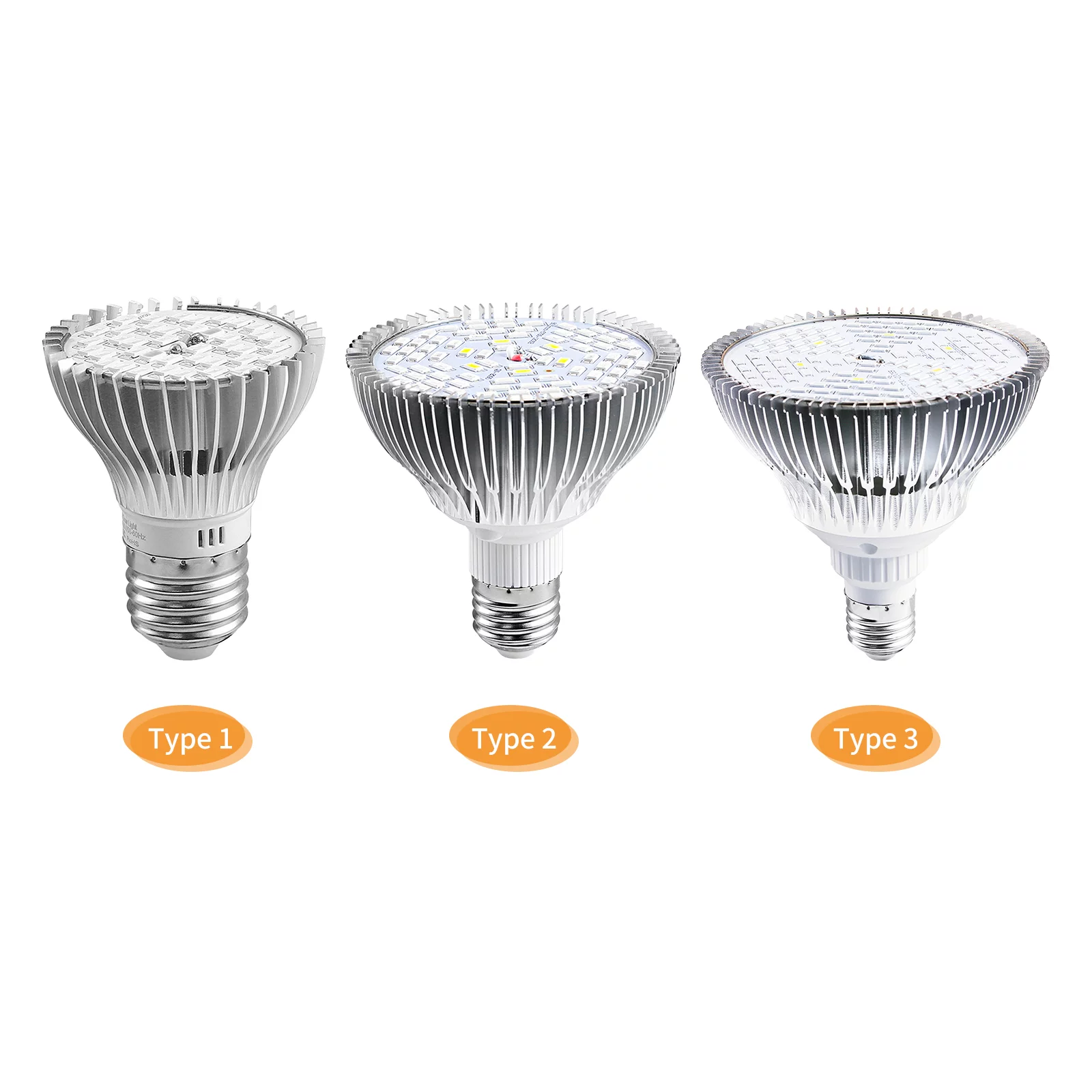 LED Grow Light Bulb for Indoor Plants Sunlike Full Spectrum LED Grow Lamps for Succulents Hydroponic Greenhouse Flower Vegetative Growth