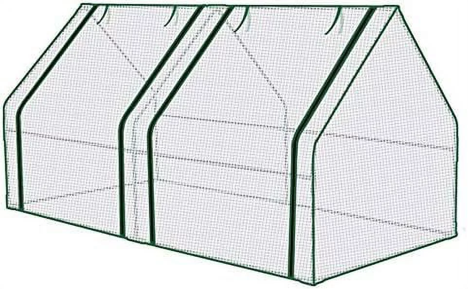 Mini Greenhouse Outdoor Plant Gardening Greenhouse Flower House (PE, 72