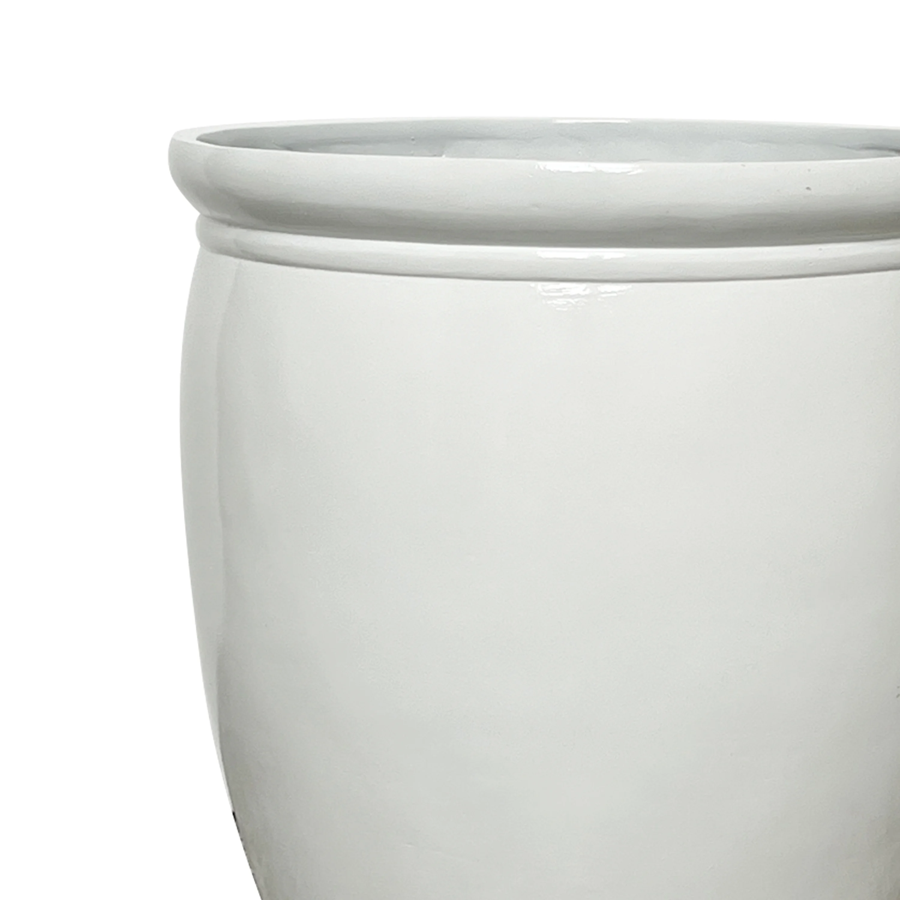 Mainstays 12” x 12” x 13.7” Kiernan White Resin Composite Planter