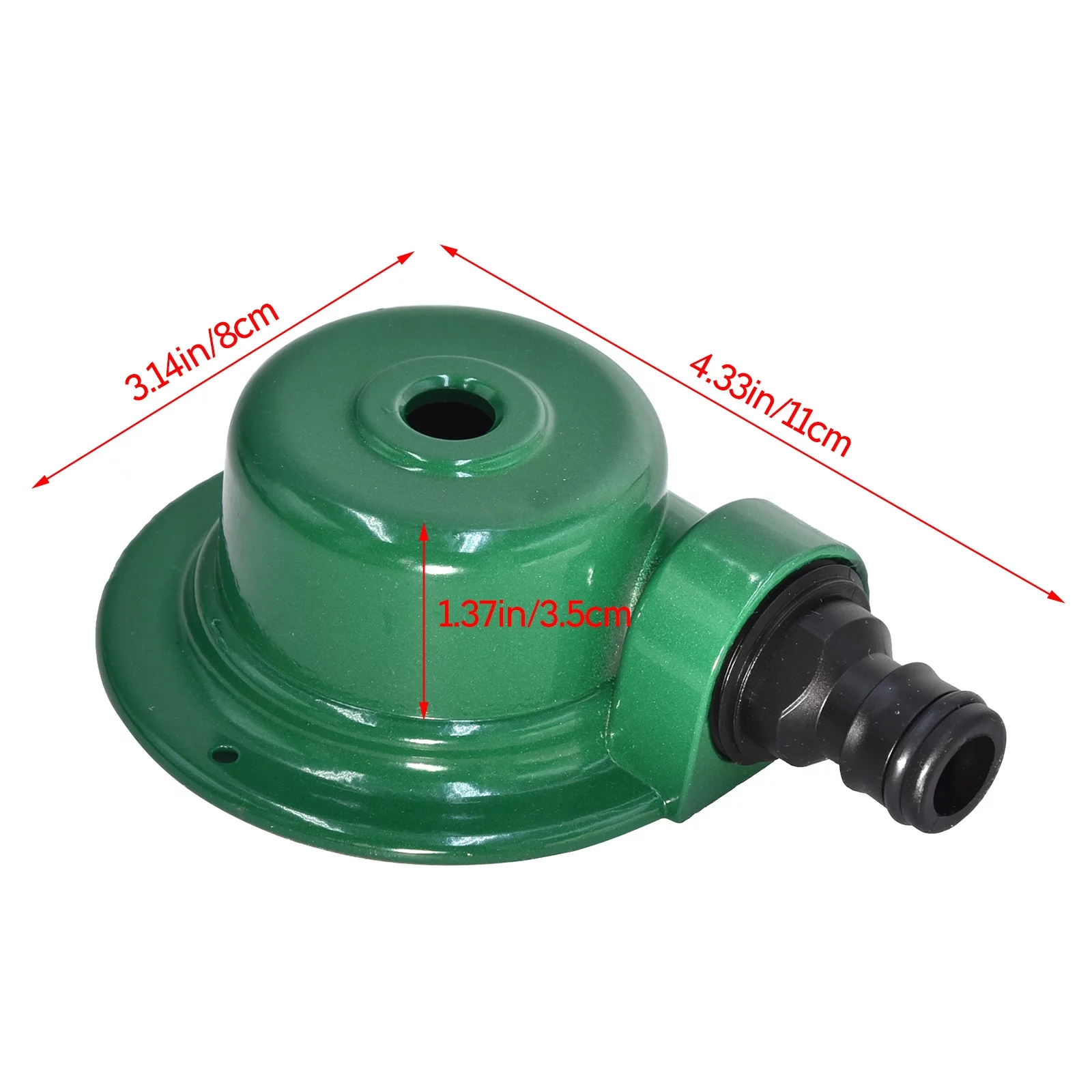 Rotating Impulse Sprinkler Garden Lawn Grass Watering System Water Hose Spray Garden Hose Timers Watering Sprinkler Metal Sprinkler Head Dog Sprinkler Pool Tunnel Sprinkler Yard Irrigation System