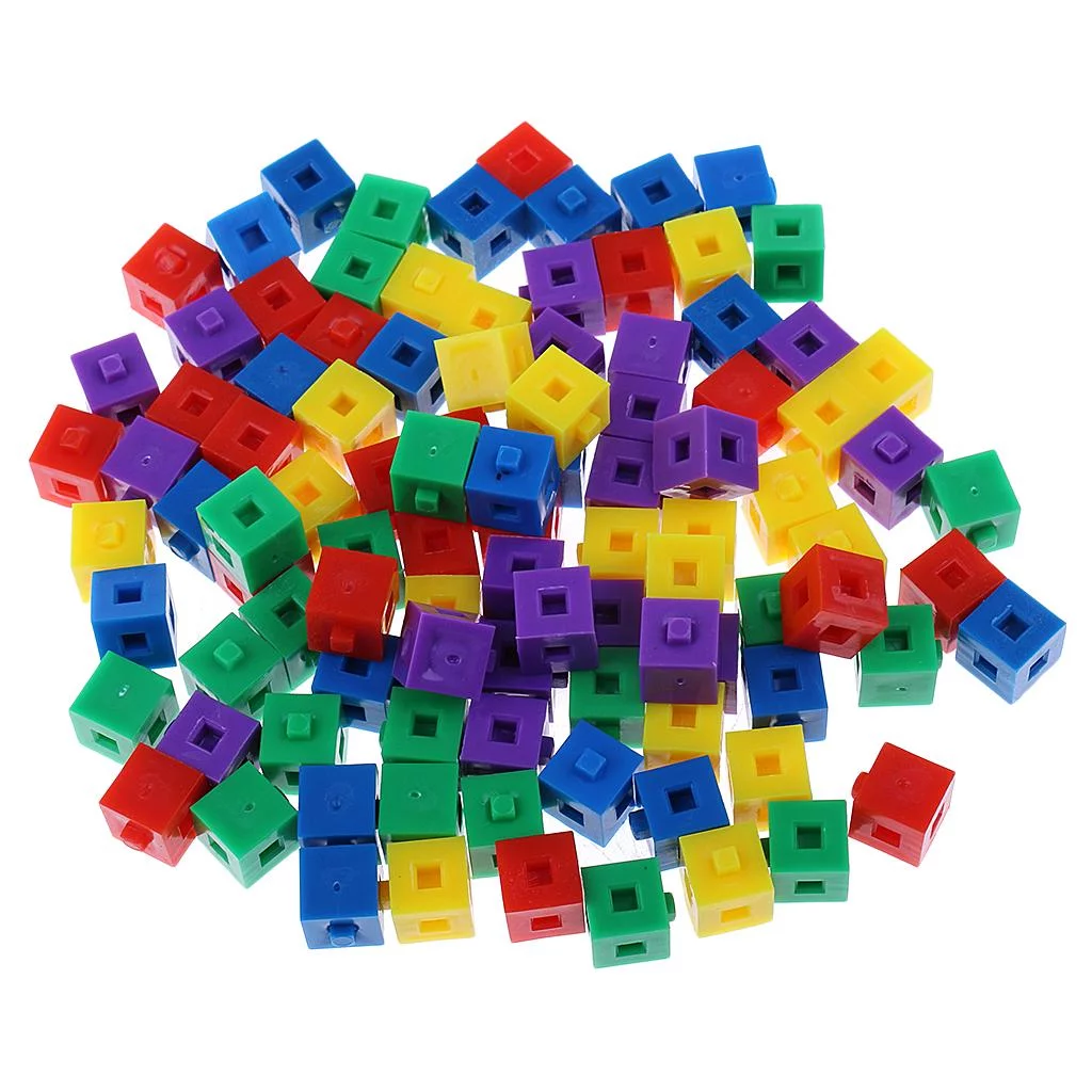 100pcs 1cm Building Bricks Blocks Development Playset