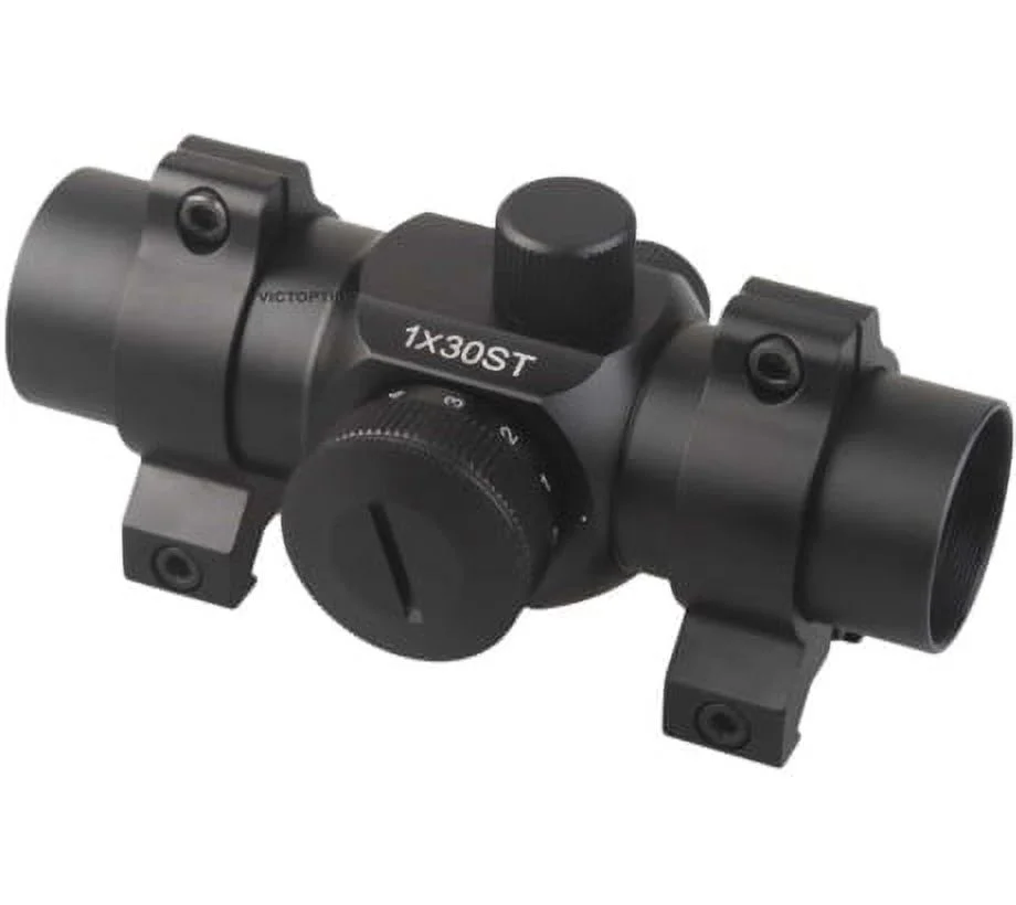 VictOptics Red Dot Sight, 1x30mm, 3 MOA Dot Reticle, 6061-T6, Black,