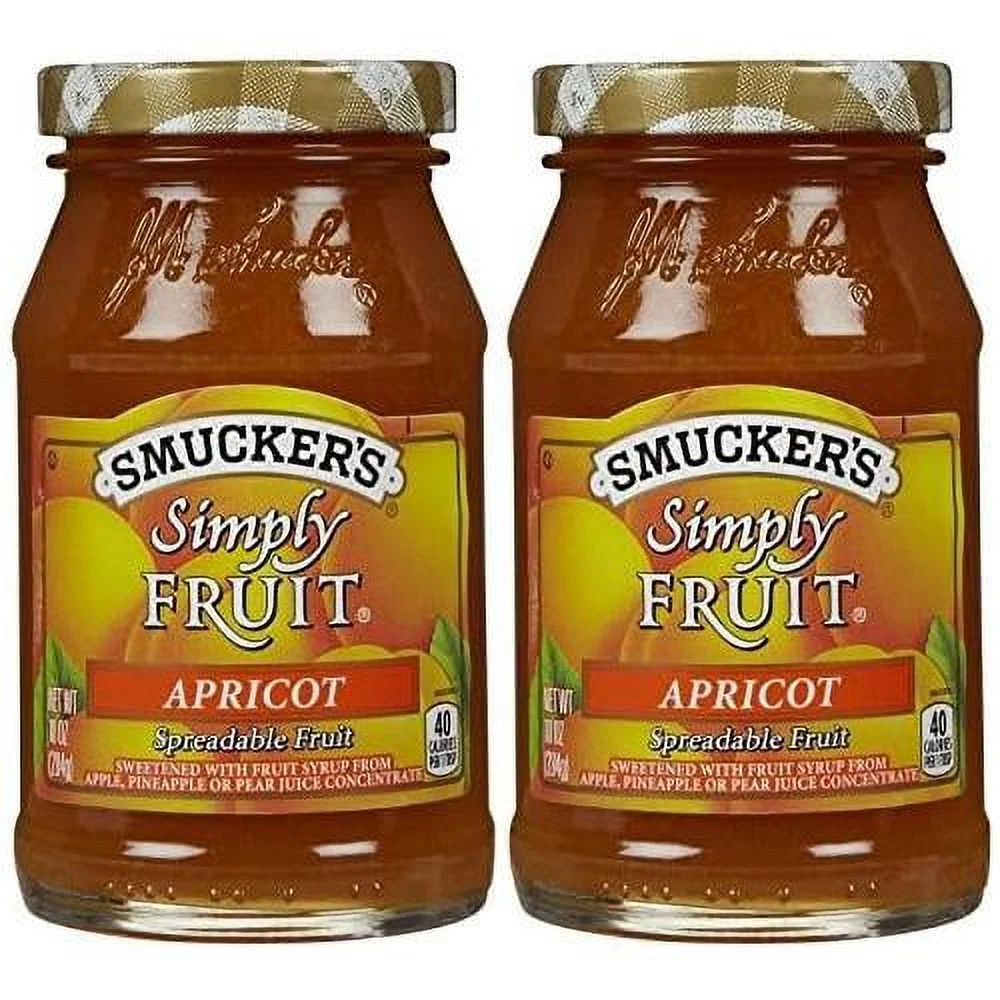 natural fruit spread - apricot - 10 oz