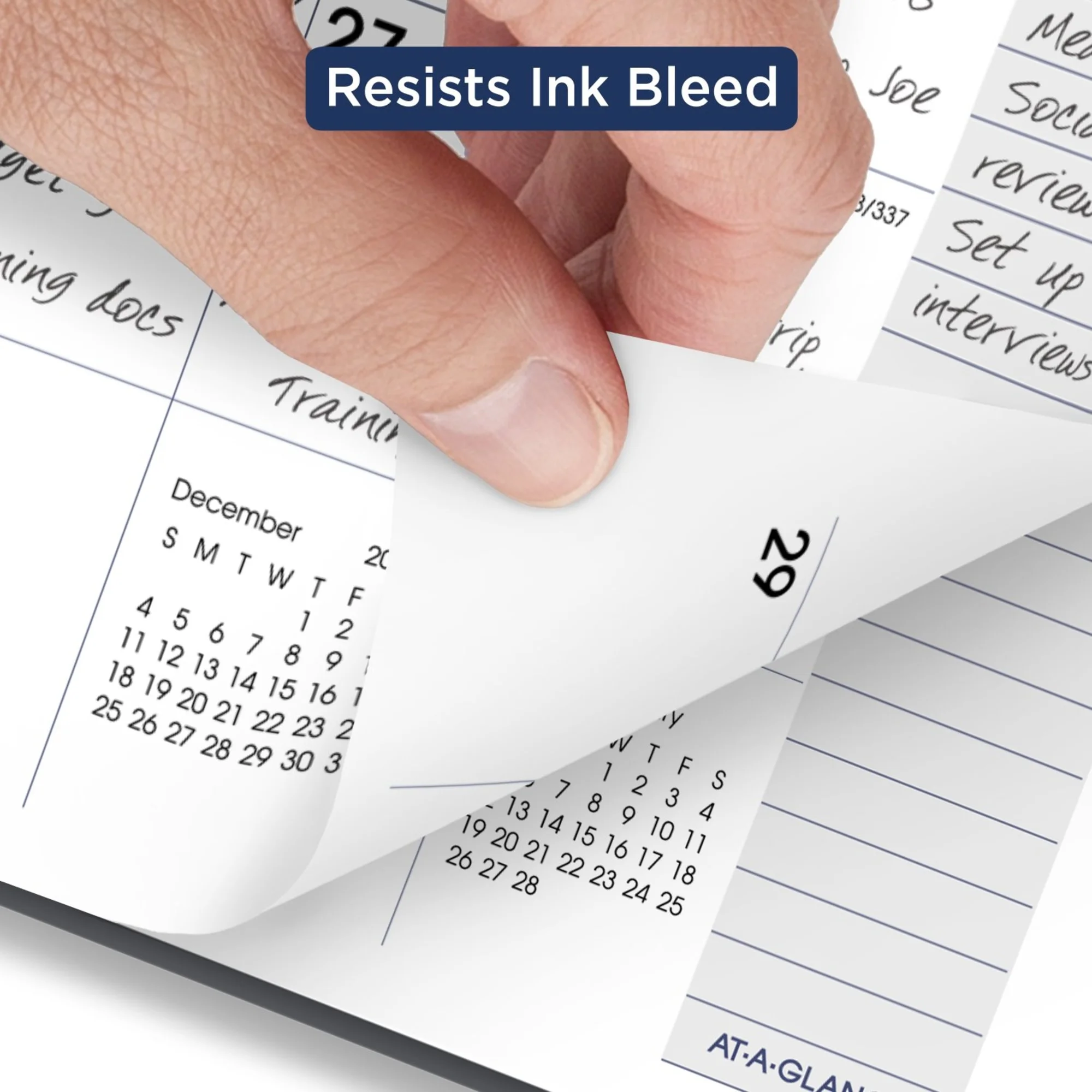 AT-A-GLANCE DayMinder 2024 Weekly Monthly Planner Gray Small 5 x 8 - Weekly