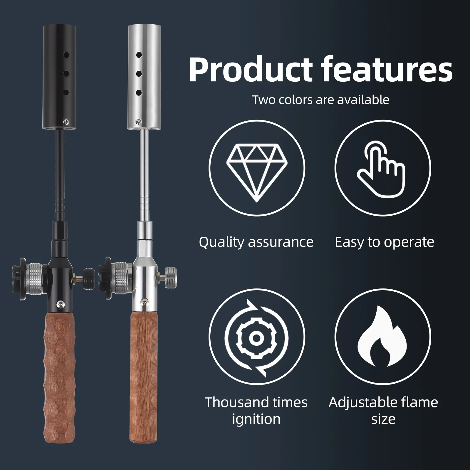 Weed Torch,Weed Elimination Valve And Adjustable Weed And Removal Slip And Precise With Adjustable Propane By Efficient Weed And Handle Removal Slip Handle And Adjustable And Efficient Weed