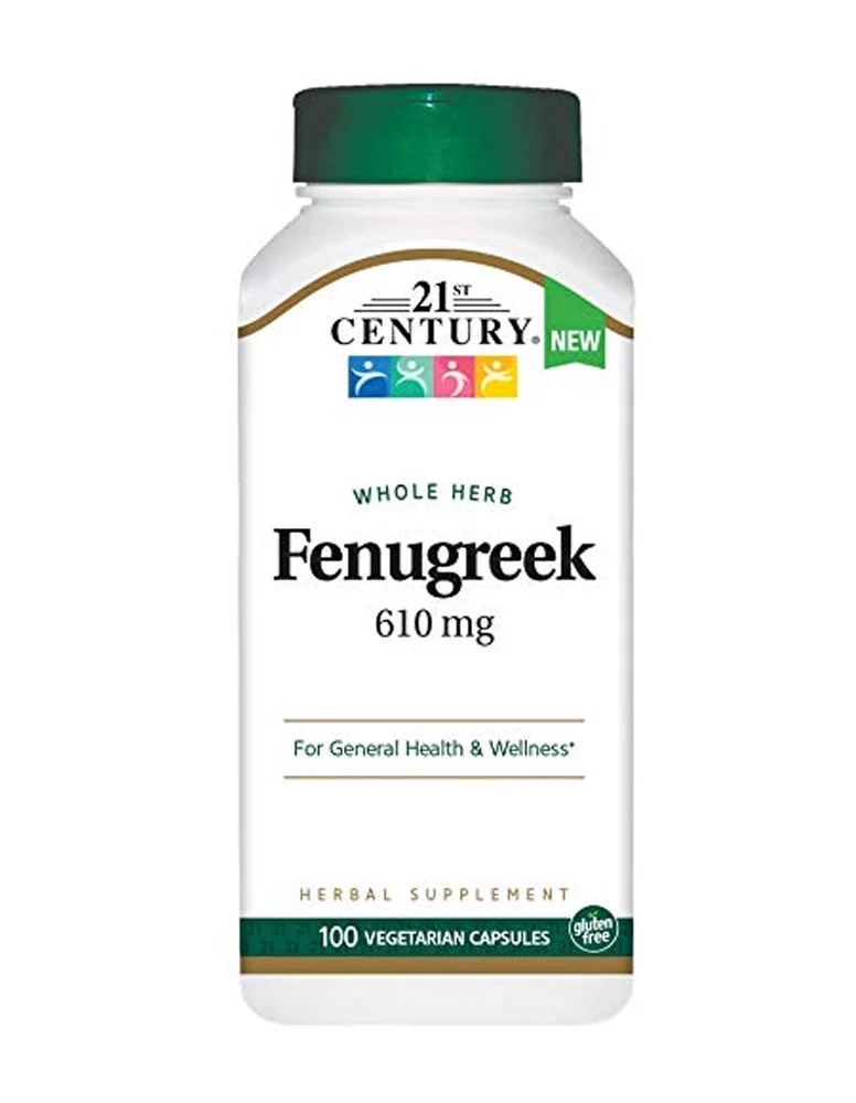 21st Century Fenugreek 610 Mg - 100 Capsules