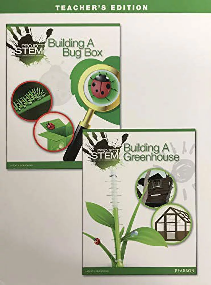 Pre-Owned: Project STEM: Building A Bug Box / Building A Greenhouse (Teacher's Edition) K-2 (Paperback, 9780133199789, 0133199789)