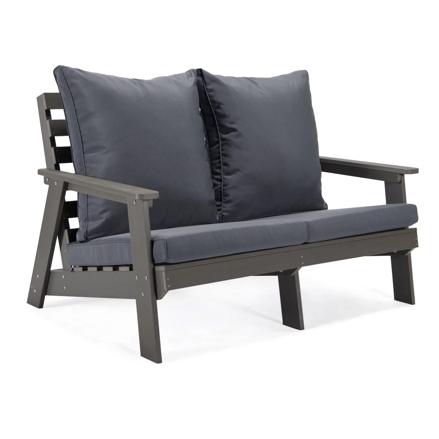 HomeStock Tuscan Temptations Poly Lumber 4-Piece Weather Resistant Patio Conversation Set