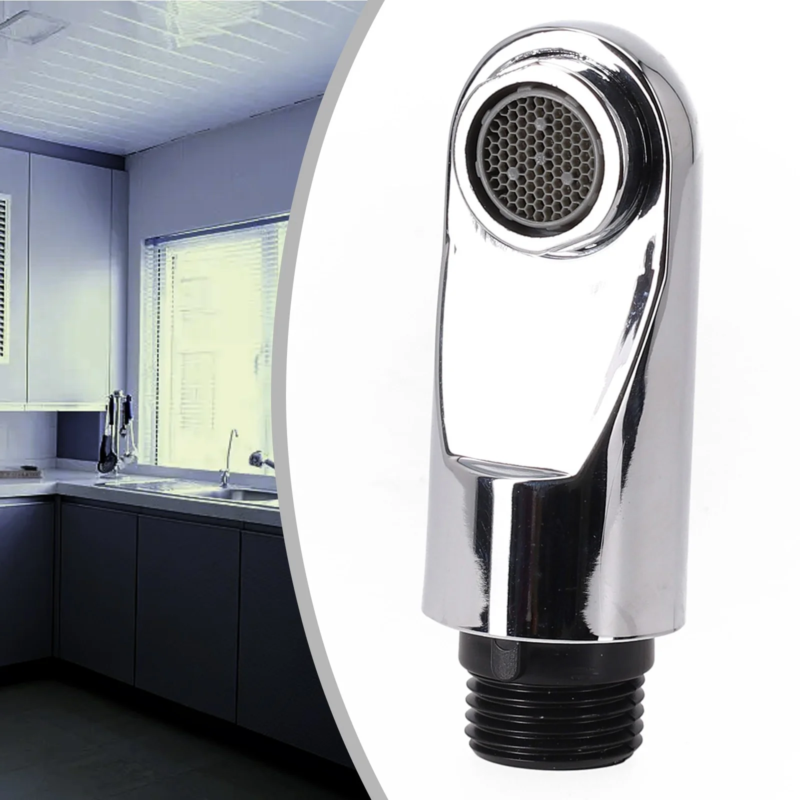 Kitchen Sink Shower Pull-out Hand-held Two-Function Basin Faucet Nozzle