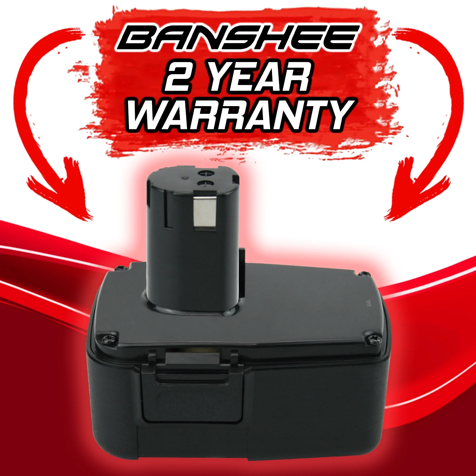 Replace 14.4V Drill Battery For Craftsman 977406-000 2.0Ah Ni-MH by Banshee Brand