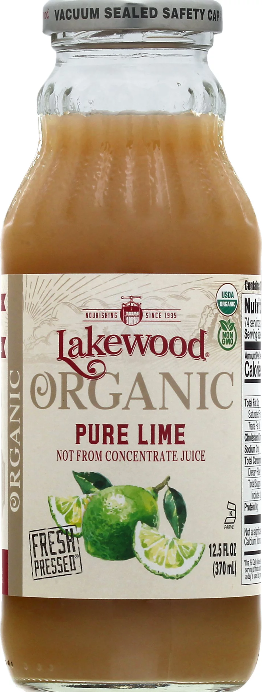 Lakewood Pure Lime Juice Lime, 12.5 Fl Oz