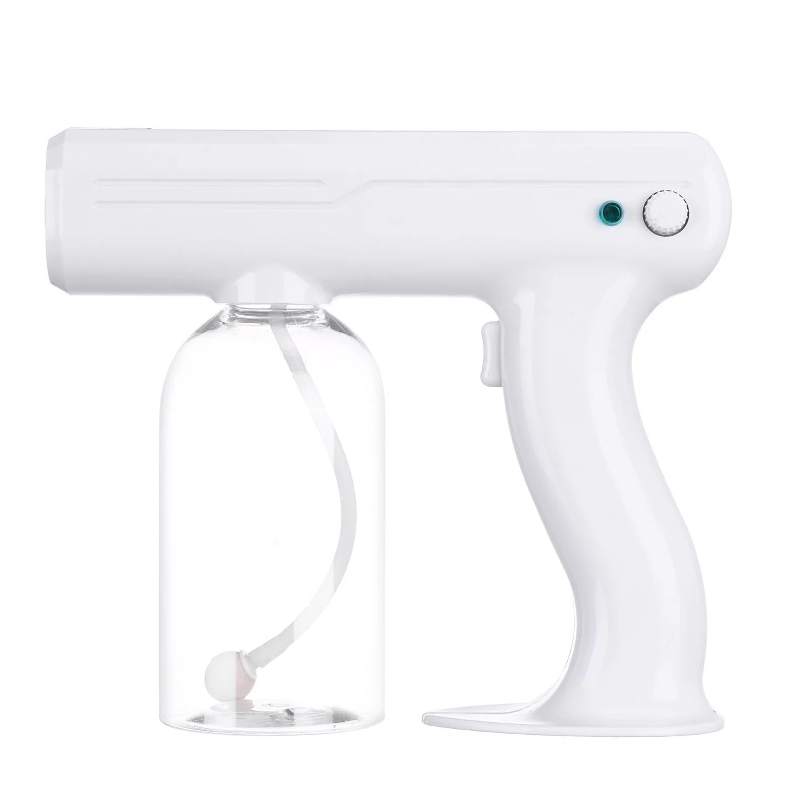 GuLuBin 800ML Blue Light Nano Steam Atomizing Fogger Disinfection Sprayer With Battery(White)