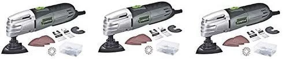 Genesis GMT15A Multi-Purpose Oscillating Tool 3-Pack