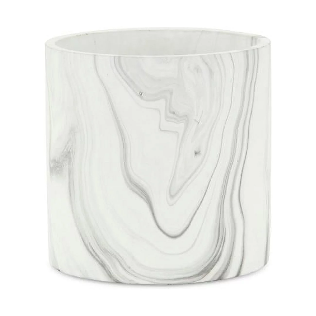 5 x 5 x 4.5 in. Marmoreal Marble Pot