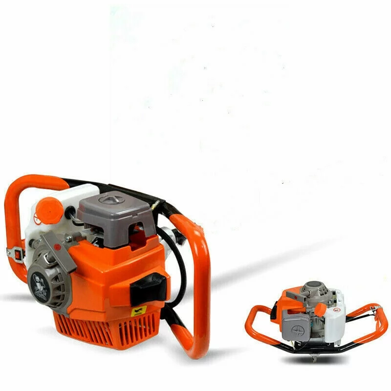 SHZICMY 2-Stroke 71CC Gas Powered Earth Auger Post Hole Digger Borer Fence Ground Engine