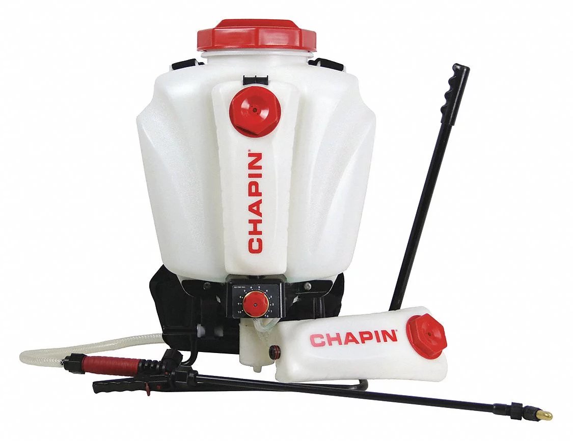 Chapin Backpack Sprayer,4 gal.,Hose 42