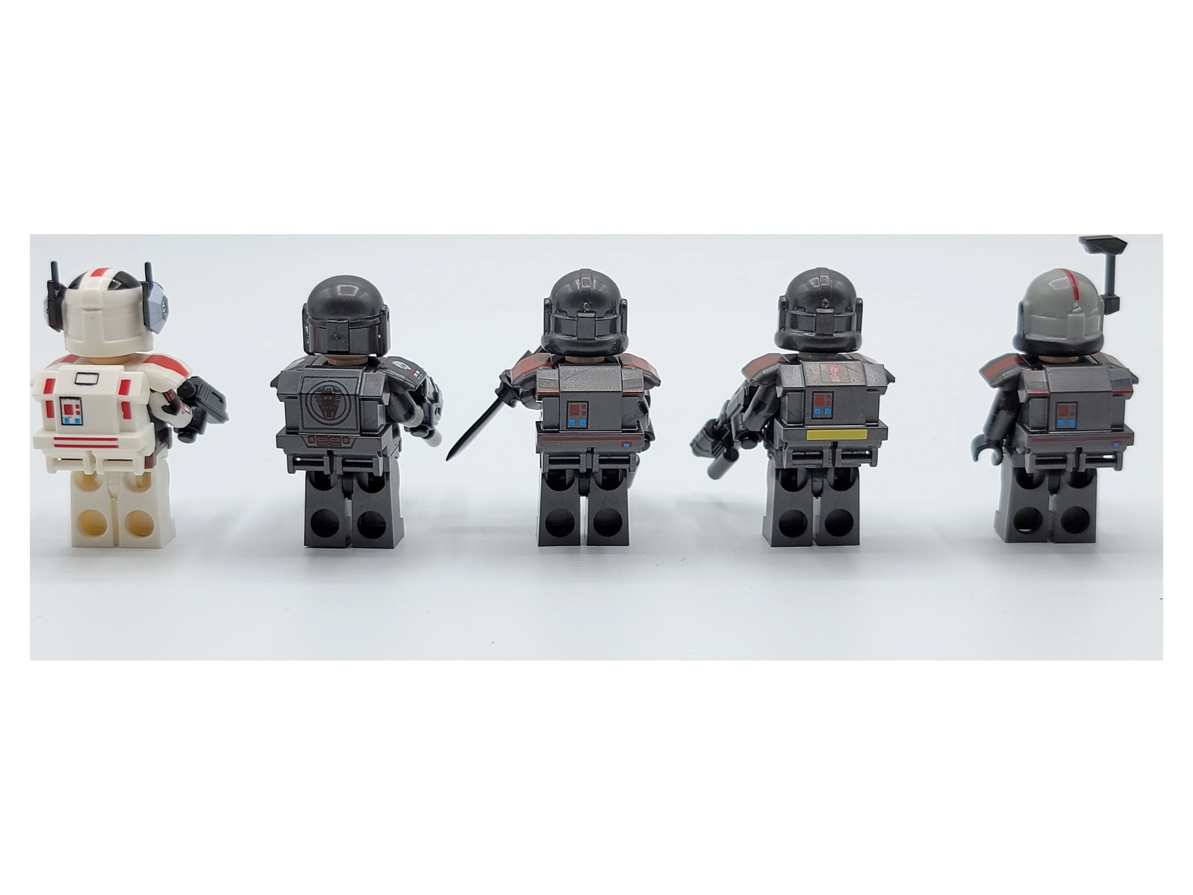 Bad Batch Custom Figures 5pcs Set