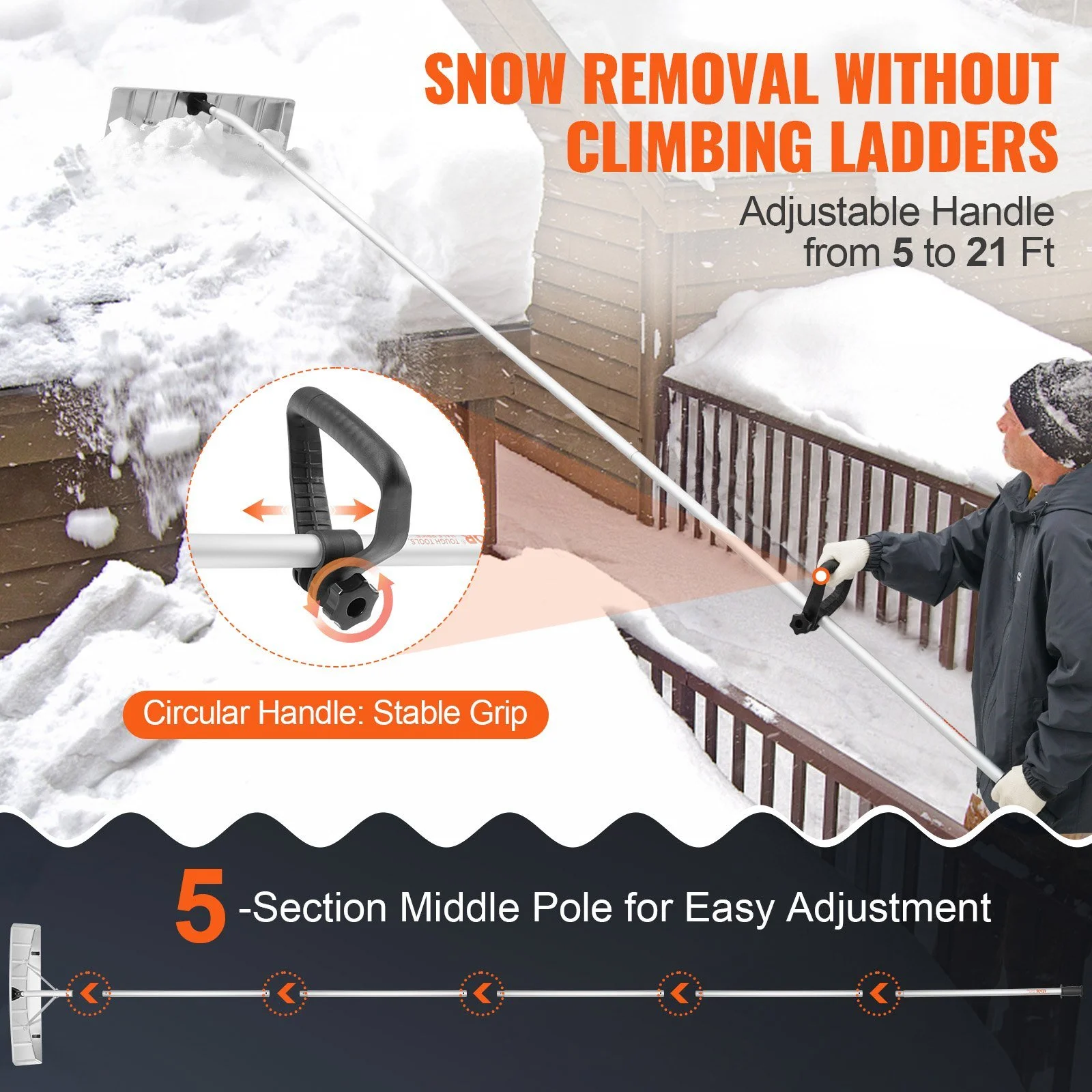 Snow Roof Rake - 25