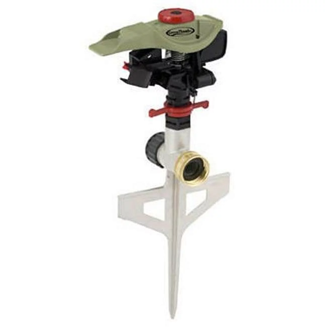 Green Thumb Impulse Sprinkler With Metal Spike